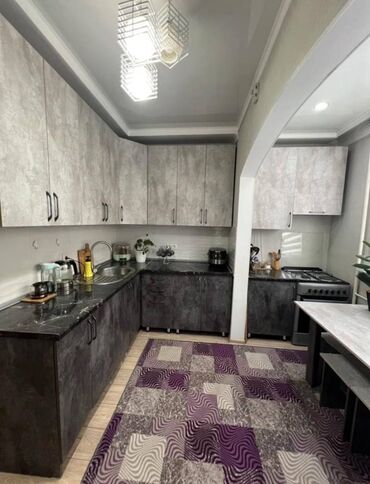 ак ордо жер уй: 1 комната, 45 м², 106 серия улучшенная, 1 этаж, Евроремонт