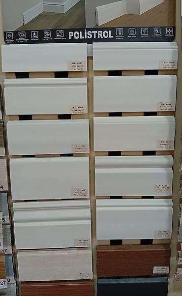 qapi paneli: PVC və Polistirol plintuslar – evinizə dəyər qatan estetik həll! • — 2