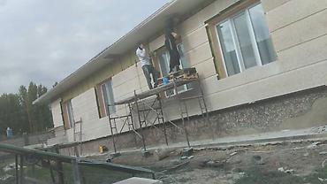 Фасадные плиты Сары-Таш (Травертин): Сделаем сарташ натуральный сортаж первый слой второй слой высший сорт — 10