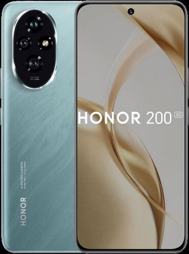 resmi is yeri olmadan telefon krediti: Honor 200 Lite, 256 GB, rəng - Yaşıl, Sensor