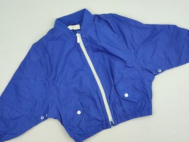 koszula flanelowa ocieplana z kapturem: Transitional jacket, Mango, 7 years, 116-122 cm, condition - Very good