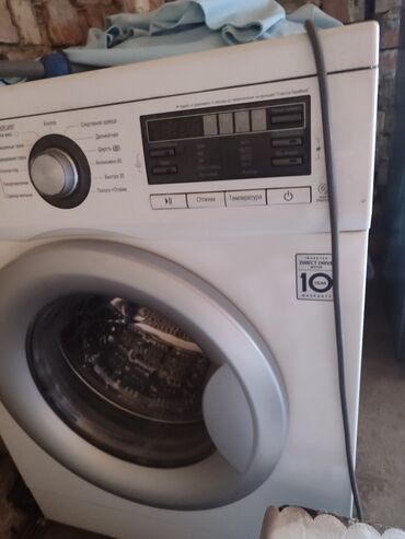 сушильный автомат: Кир жуучу машина LG, Автомат, 7 кг чейин