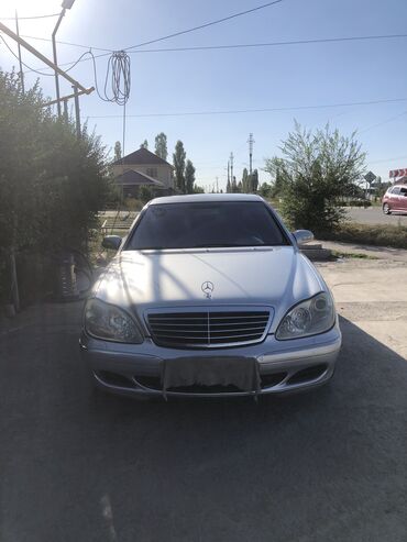 Mercedes-Benz: Mercedes-Benz S-Class: 2002 г., 3.7 л, Автомат, Бензин, Седан