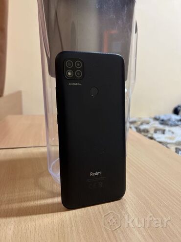 Fly: Redmi 9C, 128 GB, rəng - Qara, Barmaq izi