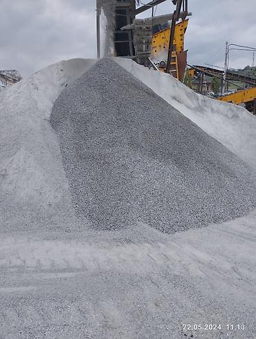 Галька: Таш,Кмини, Отсев, средний грязный смес для бетона Щебень, шебен — 8