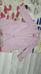 флиски найк бишкек: Женский жакет-пиджак без застежки - Цвет: пудрово-розовый - Крой