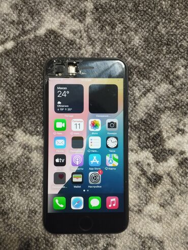 чехол iphone xs max: IPhone SE 2020, Колдонулган, 64 ГБ, Black Titanium, Заряддоочу түзүлүш, Каптама, 77 %