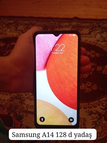 Samsung: Samsung Galaxy A14, 128 GB, rəng - Qara, İki sim kartlı