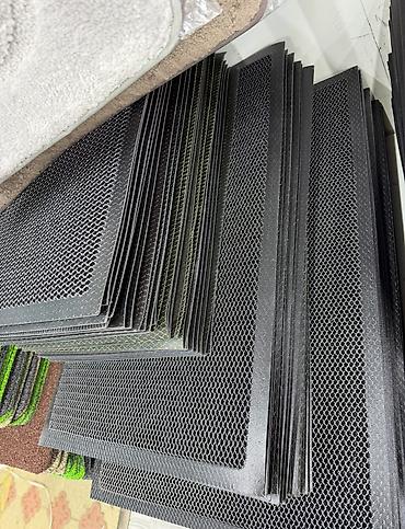 Грязезащитные и придверные коврики: Придверный коврик Новый, Наружный, Прямоугольный, цвет - Зеленый, Синий — 7