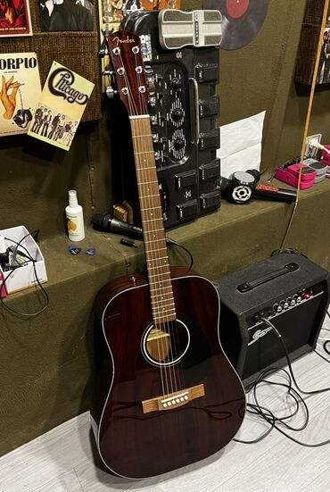 gitara sekilleri: Акустическая гитара, Fender, 6 струн, Новый, Бесплатная доставка