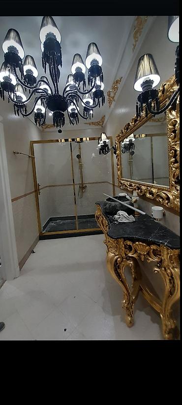 Duş kabinaları, arakəsmələr: Arakəsmə, Künc üçün — 11