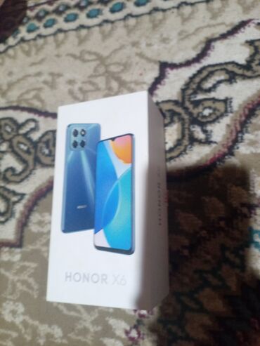 Honor: Honor X6, 64 GB, rəng - Göy, Sensor, Barmaq izi