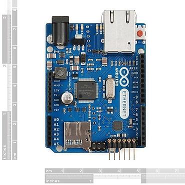 Комплектующие для ПК: Orijinal Arduino Ethernet w/o PoE R3 – Yeni Versiya ATmega328 əsaslı — 4