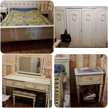 Sifarişlə dolablar: İkinəfərlik çarpayı, Dolab, Termo, 2 tumba, İşlənmiş