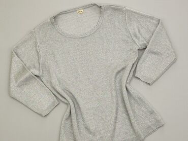 Bluzki: Bluza S (EU 36), stan - Idealny, wzór - Jednolity kolor, kolor - Szary