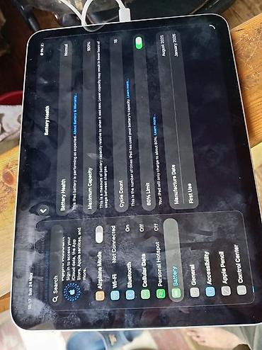 apple ipad 13: Apple iPad (9-cu nəsil) 10.2" Wi‑Fi + Cellular, 128 GB, Gümüş rəng — 4