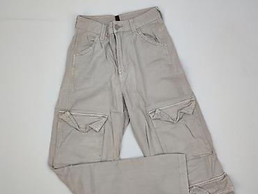 dzwony hm: H&M Divided, Spodnie cargo damskie, rozmiar 2XS — 1