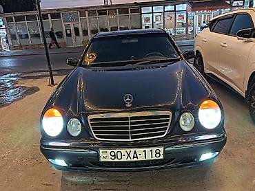 Mercedes-Benz E-Class (W210) sedan - Ban növü: sedan, qara rəng - lalafo.az -da Mercedes-Benz E-Class (W210) sedan - Ban növü: sedan, qara rəng -