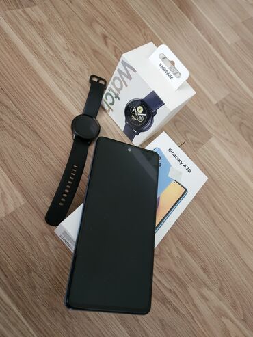 watch 6: Samsung Galaxy A72 | 128 GB | rəng - Mavi | Barmaq izi, İki sim kartlı, Face ID