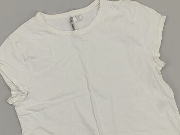 mohito białe t shirty: H&M, M (EU 38), condition - Good