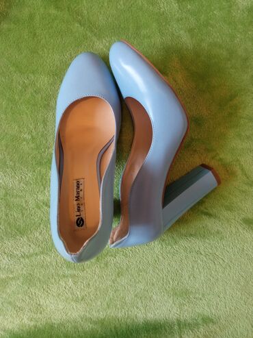 обувь школьная: Туфли Lino Marano, 37, цвет - Голубой