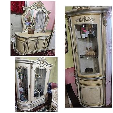 Klassik üslubda qonaq otağı üçün mebel dəsti - Konsol güzgü ilə: üst lalafo.az -da Klassik üslubda qonaq otağı üçün mebel dəsti - Konsol güzgü ilə: üst
