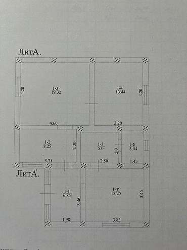 Продажа коттеджей и домов: Продается 3‑комнатный дом. Локация: р-н Мыкан, пересечение ул — 3