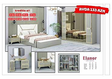 avanqart: 2 təknəfərlik çarpayı, 2 tumba, Dolab, Termo, Azərbaycan, Yeni — 7