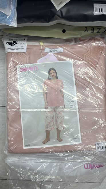 Пижамы: Пижама, Хлопок, Турция, Все размеры — 16