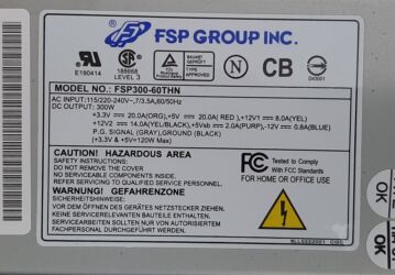 hard disk 3 tb: FSP qida bloku satılır - 10 AZN Qida blokunun söndürüb yandıran