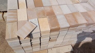 Dekorativ daşlar: Təbii daş məhsulları - Bazalt/klinker tipli qara-boz döşəmə daşları — 9