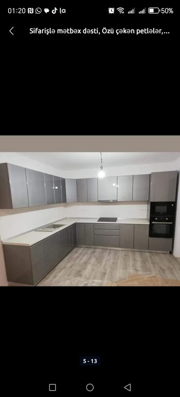 Mətbəx mebeli: 💥Metbex Mebel her zovqe uygun razmer boyudulub kicildile bilir 💥 🌈 — 11