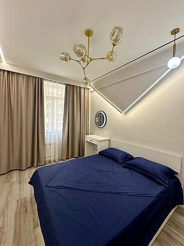 Посуточная аренда квартир: 2 комнаты, Душевая кабина, Постельное белье, Кондиционер — 2