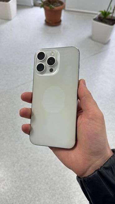 Техника и электроника: IPhone 15 Pro Max, White Titanium