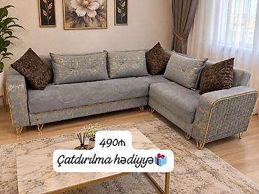 Divan satılır çatdırılma daxil 490₼. Açılır bazası var.Ünvan