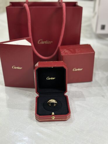 cartier 750 кольцо цена 52833a: Продаю кольцо от carter trinity оригинал 15,5 размер. Все документы