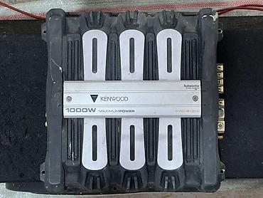 kenwood: Оригинальный сабвуфер Pioneer и усилитель Kenwood для автомобиля — 3