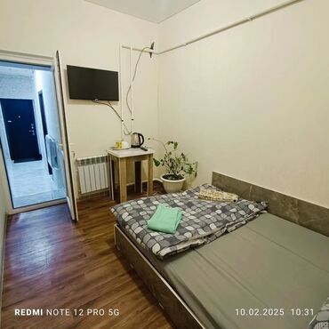 Посуточная аренда комнат: 16 м², С мебелью