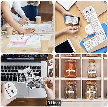 mini printer: Портативная Беспроводная Мини-Термопринтер с 1 рулон бумаги — 3