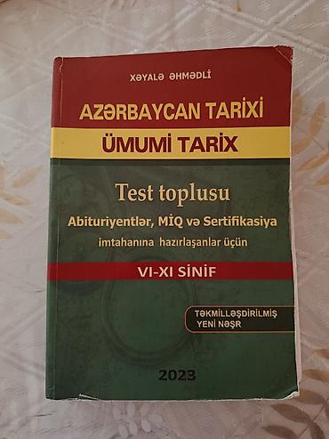 Azərbaycan və Ümumi tarix Test toplusu lalafo.az -da Azərbaycan və Ümumi tarix Test toplusu