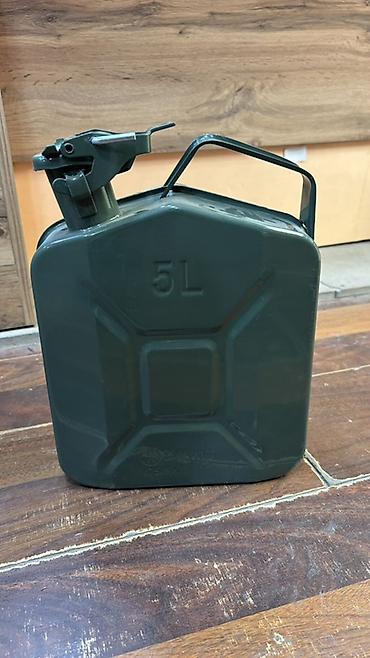 Ehtiyat hissələri: Metall yanacaq kanistrləri – 5L, 10L və 20L - Həcm variantları — 1