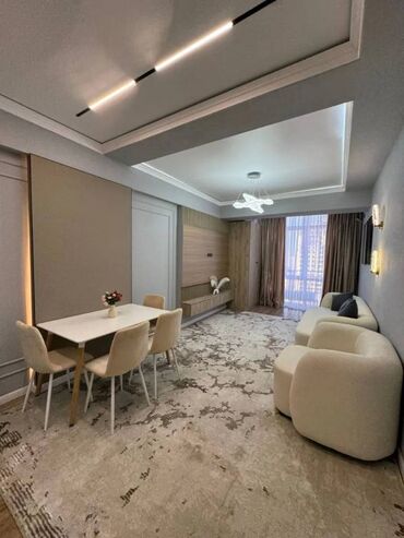 дешевые квартиры в оше: 3 комнаты, 70 м², Элитка, 12 этаж, Дизайнерский ремонт