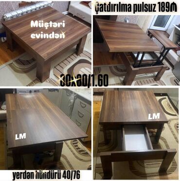стол трансформер купить в баку: Möhtəşəm transformer jurnal masa💫 ENDİRİMİLƏ ➡️Qiymət : 189₼
