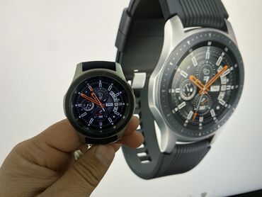 samsung galaxy s21 fe: Спорттук саат, Samsung (Galaxy Watch), GPS, Альтиметр, Барометр, Суу өткөрбөөчү, Асыл нуска, Башка түзүлүштөр менен сихрондоштуруу, Эркектердики, Колдонулган