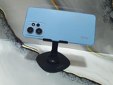 Мобильные телефоны и аксессуары: Redmi, Redmi Note 12, Б/у, 128 ГБ, цвет - Голубой, 1 SIM, 2 SIM — 9