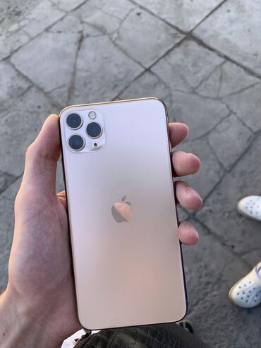 айфон xs цена в бишкеке 256 гб: IPhone 11 Pro Max, Колдонулган, 256 ГБ, Matte Gold, Коргоочу айнек, Куту, 70 %