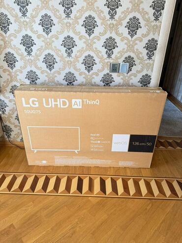 Yeni Televizor LG Led 50" 8K (7680x4320), Ünvandan götürmə, Ödənişli çatdırılma