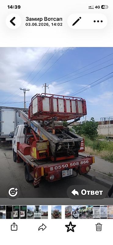 бонго: Продаю автолифт/лифтового манипулятора на базе Kia бонго(компактный — 4