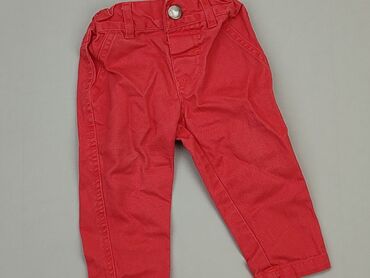 hm jeansy szerokie: Spodnie jeansowe, 6-9 m, stan - Bardzo dobry