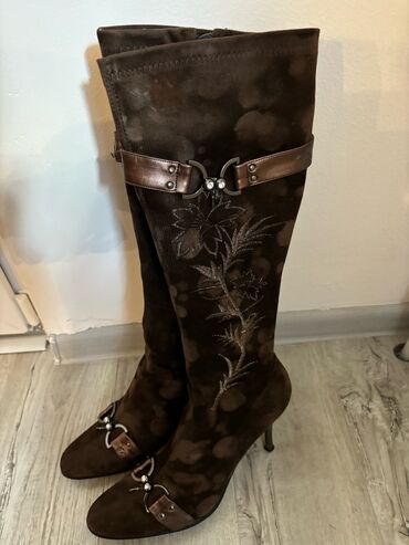 obuca na platformu: High boots, 40